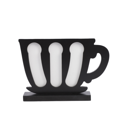 Dekoratives Holzaufbewahrungselement für Zuhause