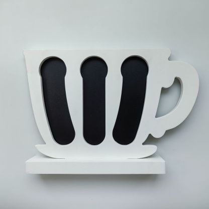 Dekoratives Holzaufbewahrungselement für Zuhause