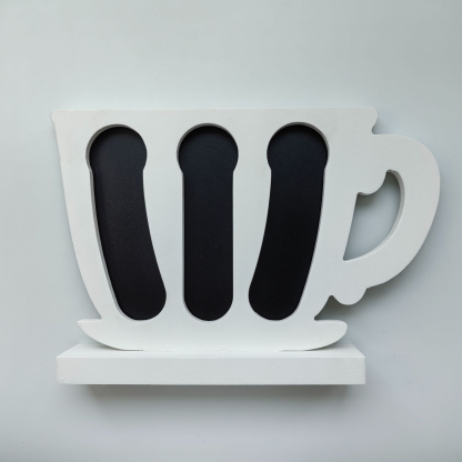 Dekoratives Holzaufbewahrungselement für Zuhause