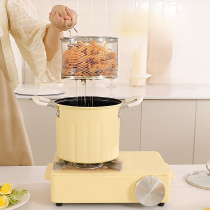 Friteuse mit großem Fassungsvermögen