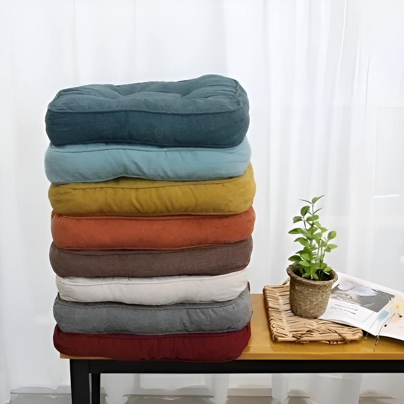 Dickes und flauschiges Stuhlkissen