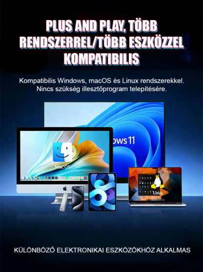 Hordozható nagy sebességű SSD szilárdtest-meghajtó