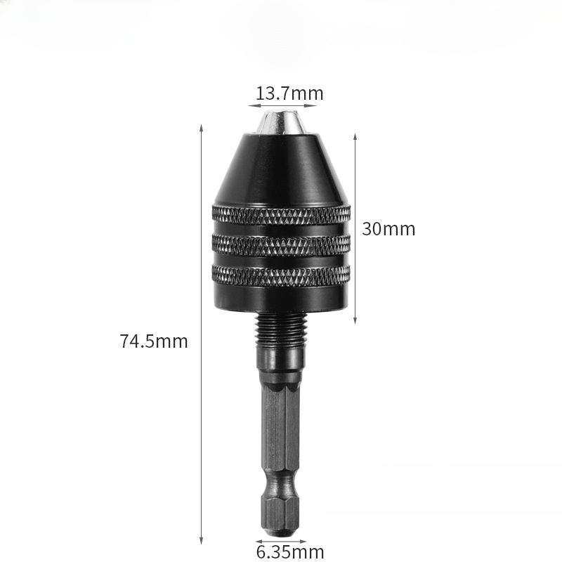 Hatszögletű szárú átalakító tokmány