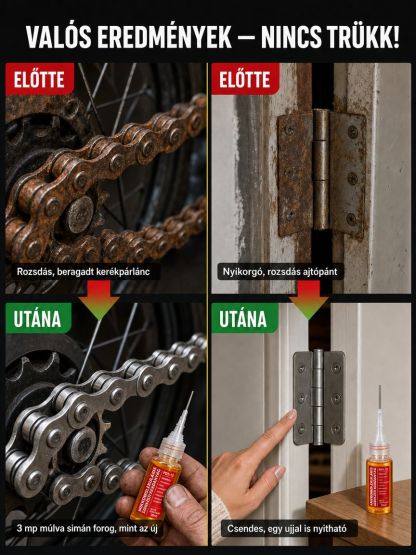🌟[Akciós]: [50% OFF]Mikromolekuláris gépkenőanyag| 3 mp Gyors Rozsdaoldó, 5 Év Védelem | Nincs Több Nyikorgás és Olajos Kéz🌟