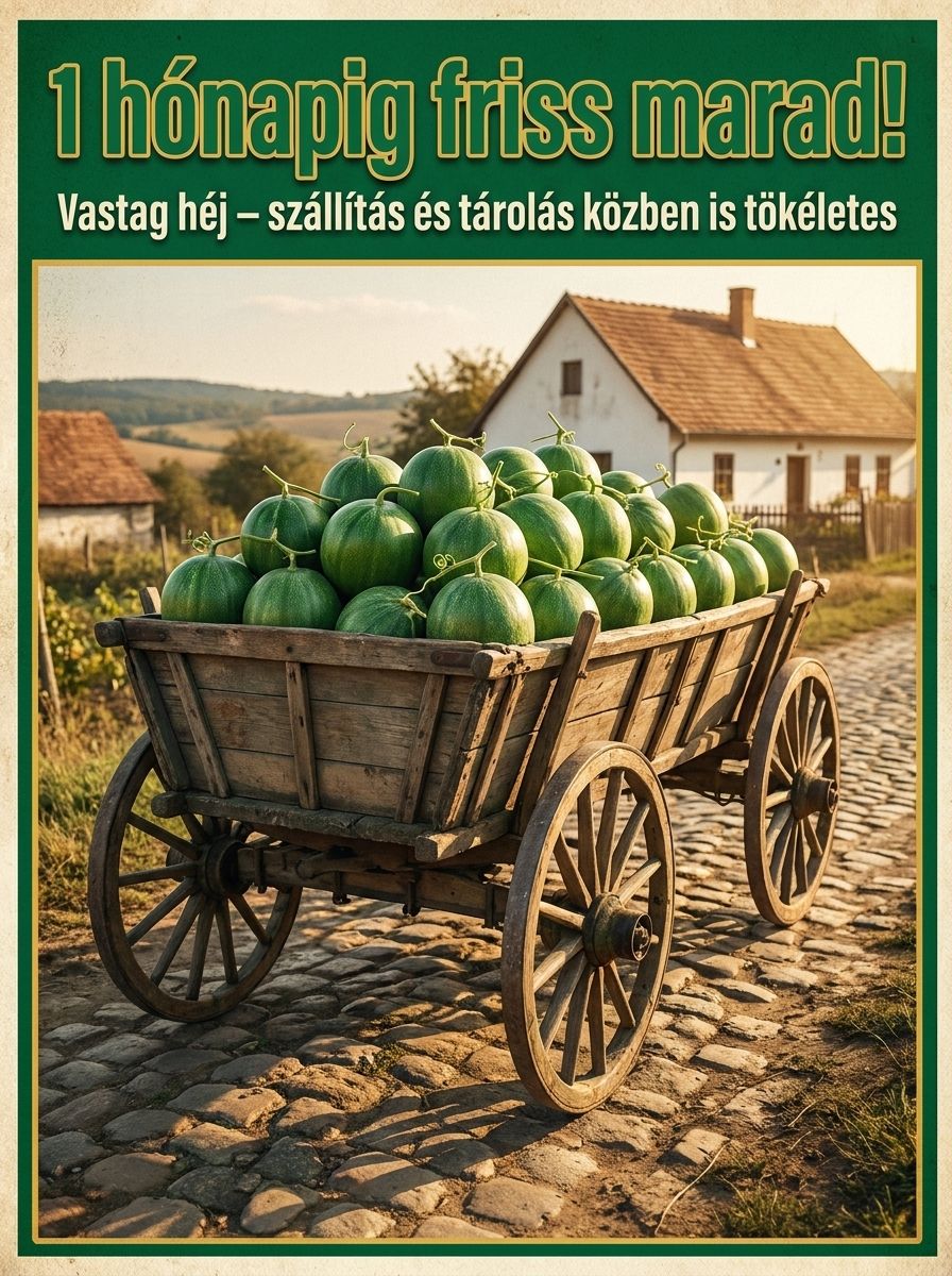 【Méznél is édesebb】Zöld smaragddinnye magok