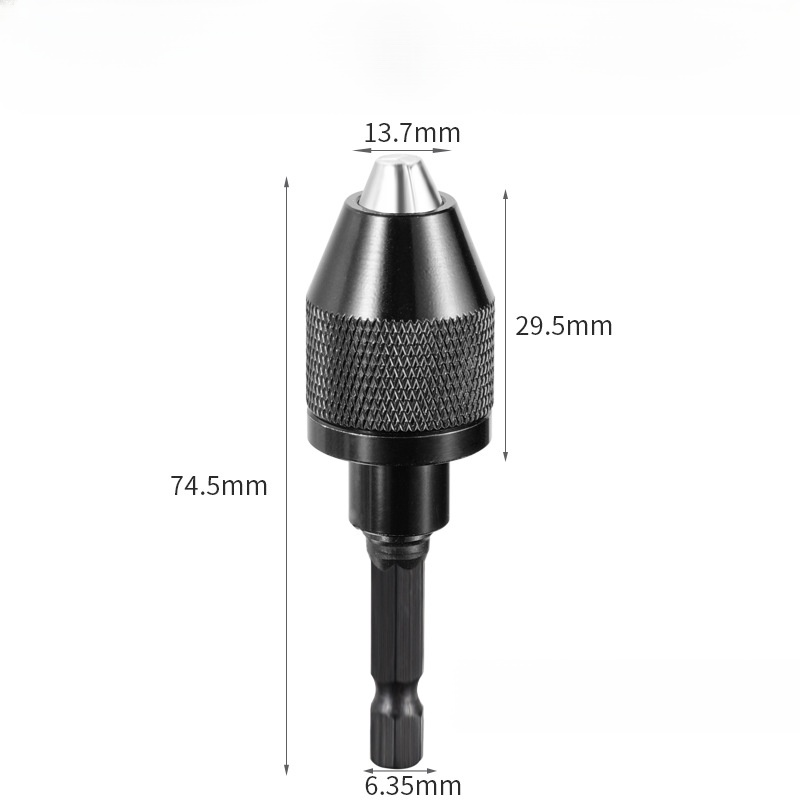 Hatszögletű szárú átalakító tokmány