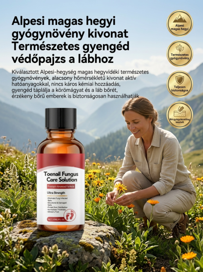 【Fájdalommentes körömújítás】Gyógynövényes, kíméletes körömregeneráló folyadék körömgomba ellen