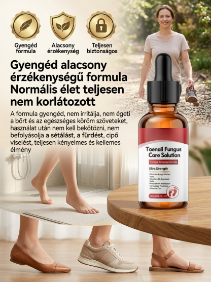 【Fájdalommentes körömújítás】Gyógynövényes, kíméletes körömregeneráló folyadék körömgomba ellen