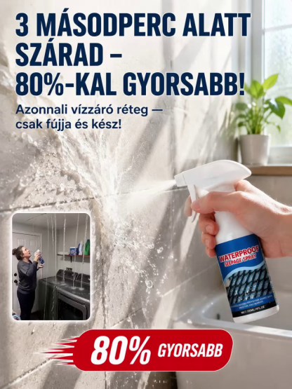 💥【3 Másodperces Csoda】Vízálló és szivárgásmentes tömítő spray(Ipari Erősségű)💥