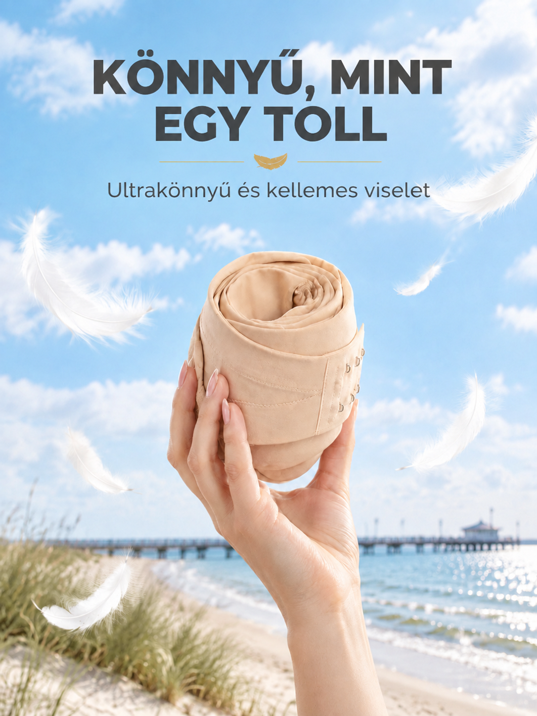 💃【Azonnali testtartás-korrekció】Tökéletes tartású, merevítő nélküli melltartó👙– Emel, Formál és Támogat 24/7 ⏳