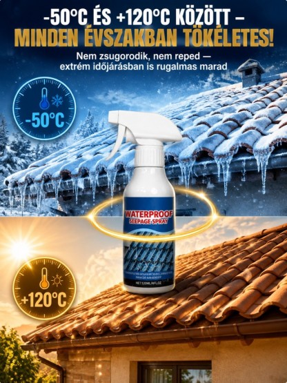💥【3 Másodperces Csoda】Vízálló és szivárgásmentes tömítő spray(Ipari Erősségű)💥