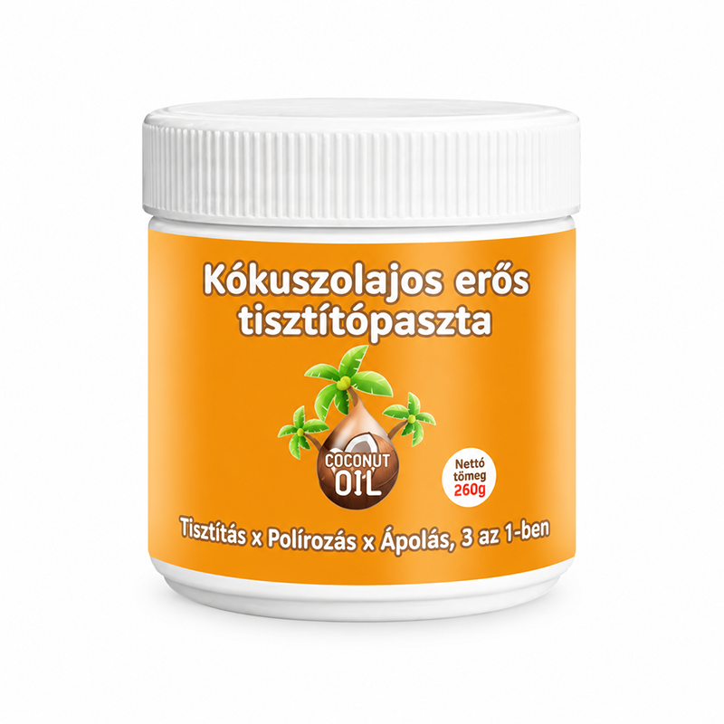 ✨ [10 Másodperces Megújulás - Az Otthoni Tisztítás Csodája] ✨Kókuszolaj erős folt eltávolító