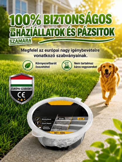 🔨lépcsőjavító ragasztó | Azonnali Repedésjavítás 5 Perc Alatt (Időjárásálló)- Zéró Zsugorodás, 100% Fagyálló Lépcső és Fal Javító🧱