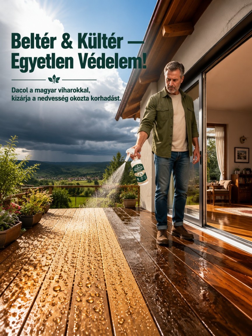 Professzionális nano favédő spray szú és termesz ellen - 365 napos védelem (-80%)