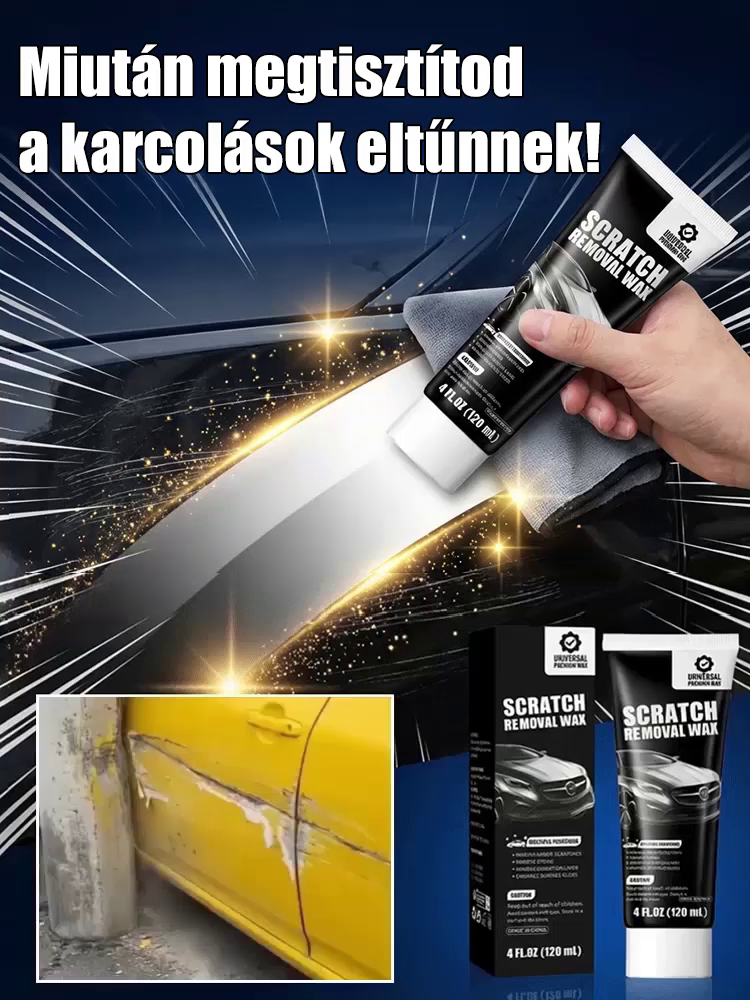 [Német Nanotechnológia] 1 Másodperces Karcjavító Viasz | Ajtókilincs és Faág Karcok Ellen + Tükörfény