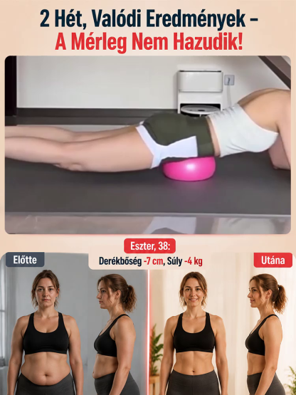 [Német Technológia] Robbanásbiztos pilates labda – Napi 5 perc alakformálás és derékvédelem (-50% akció)