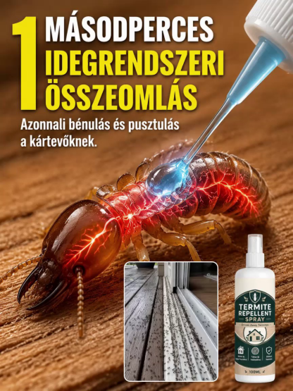 Professzionális nano favédő spray szú és termesz ellen - 365 napos védelem (-80%)