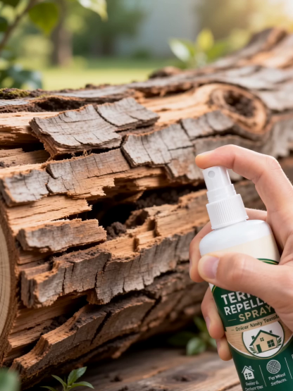 Professzionális nano favédő spray szú és termesz ellen - 365 napos védelem (-80%)