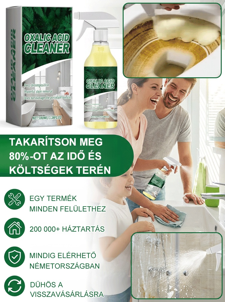 Még a 20 éves rozsdát is leoldja 5 perc alatt!
