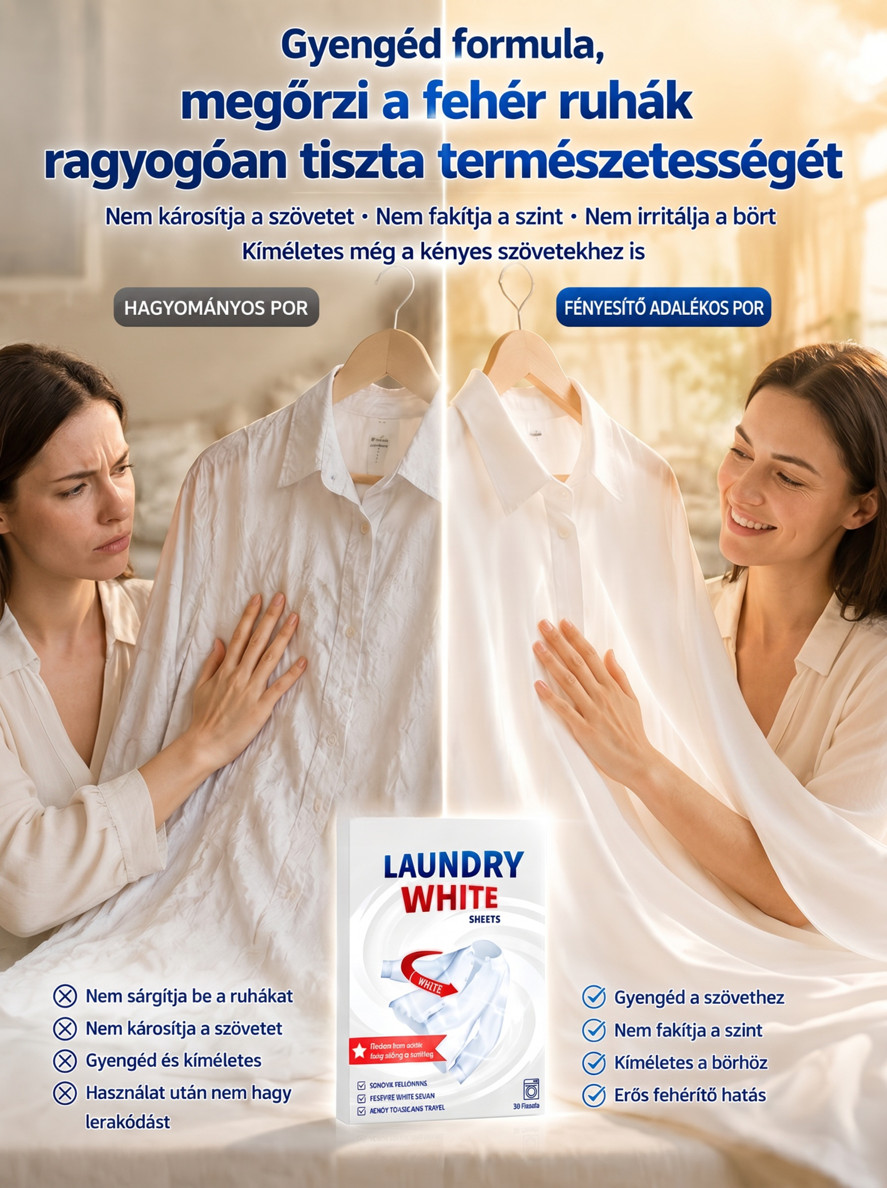 【3 Perc Alatt Új Ruha】Mélytisztító Enzimes Mosólapka Makacs Foltok Ellen ✨