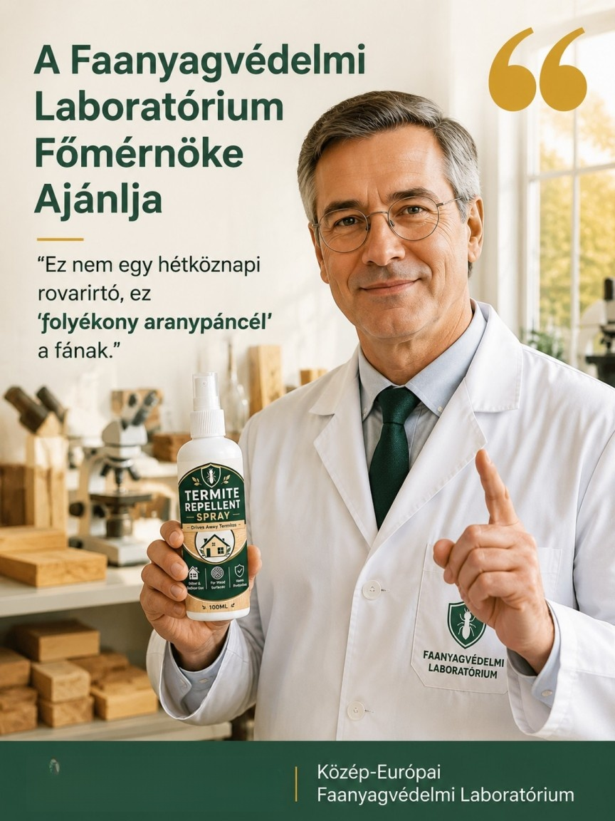 Professzionális nano favédő spray szú és termesz ellen - 365 napos védelem (-80%)