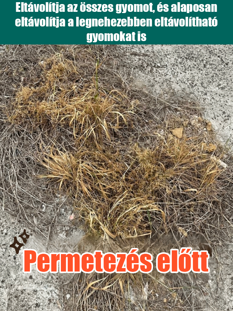 【3 Óra Alatt Hat】Ázsia #1 Bio Gyomirtó Koncentrátuma - Gyökerestül Pusztít, Gazból Trágyát Csinál