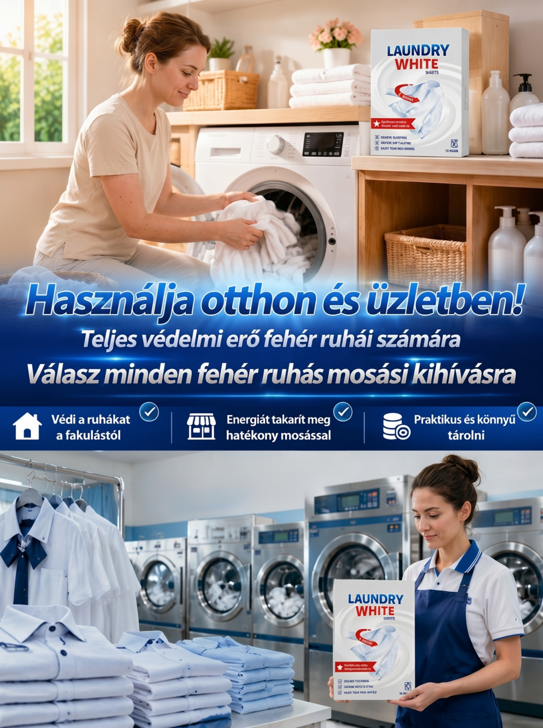 【3 Perc Alatt Új Ruha】Mélytisztító Enzimes Mosólapka Makacs Foltok Ellen ✨