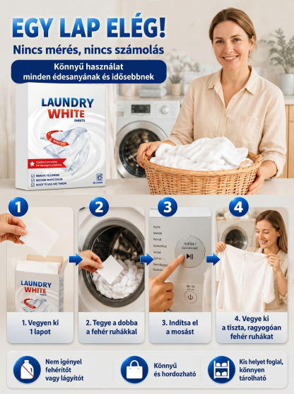 【3 Perc Alatt Új Ruha】Mélytisztító Enzimes Mosólapka Makacs Foltok Ellen ✨
