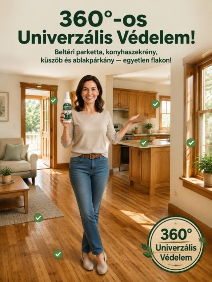 Professzionális nano favédő spray szú és termesz ellen - 365 napos védelem (-80%)