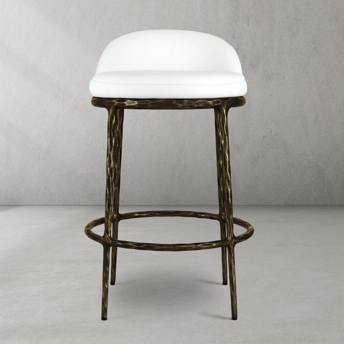 Vintage Forged Bar Counter Stool