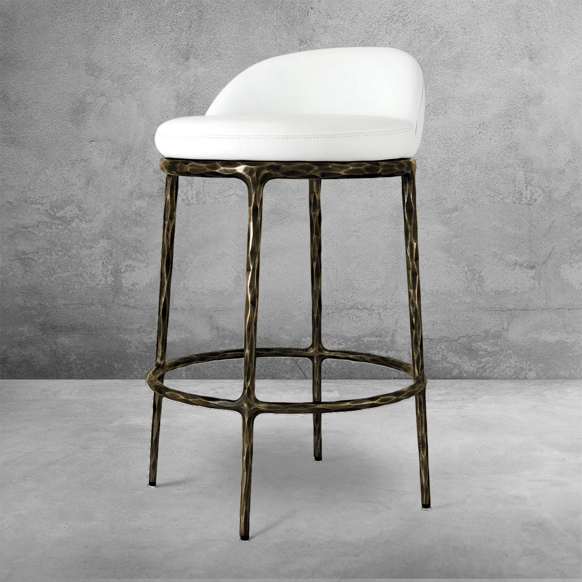 Vintage Forged Bar Counter Stool