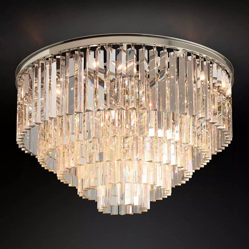 1920s Classical Flushmount 32"
