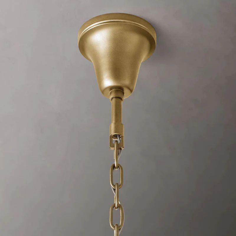 1920s Classical Square Chandelier 34"