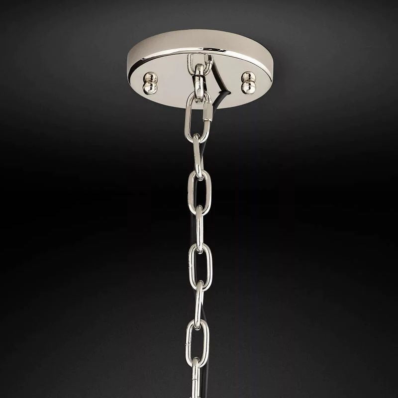 1920s Classical Square Chandelier 34"