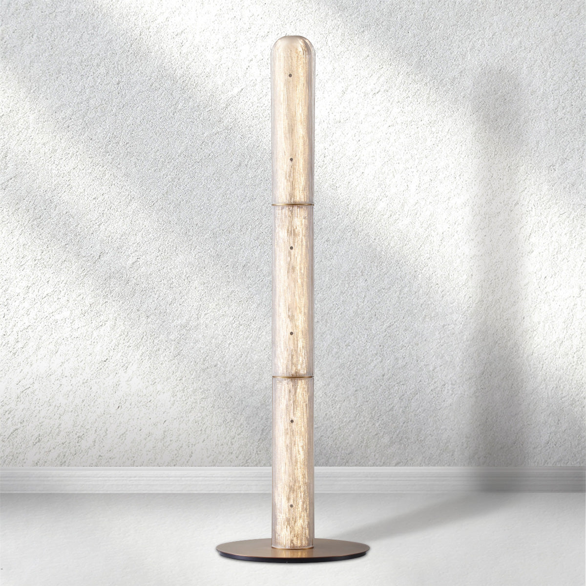 Eslipse Glass Floor Lamp For Living Room Bedroom