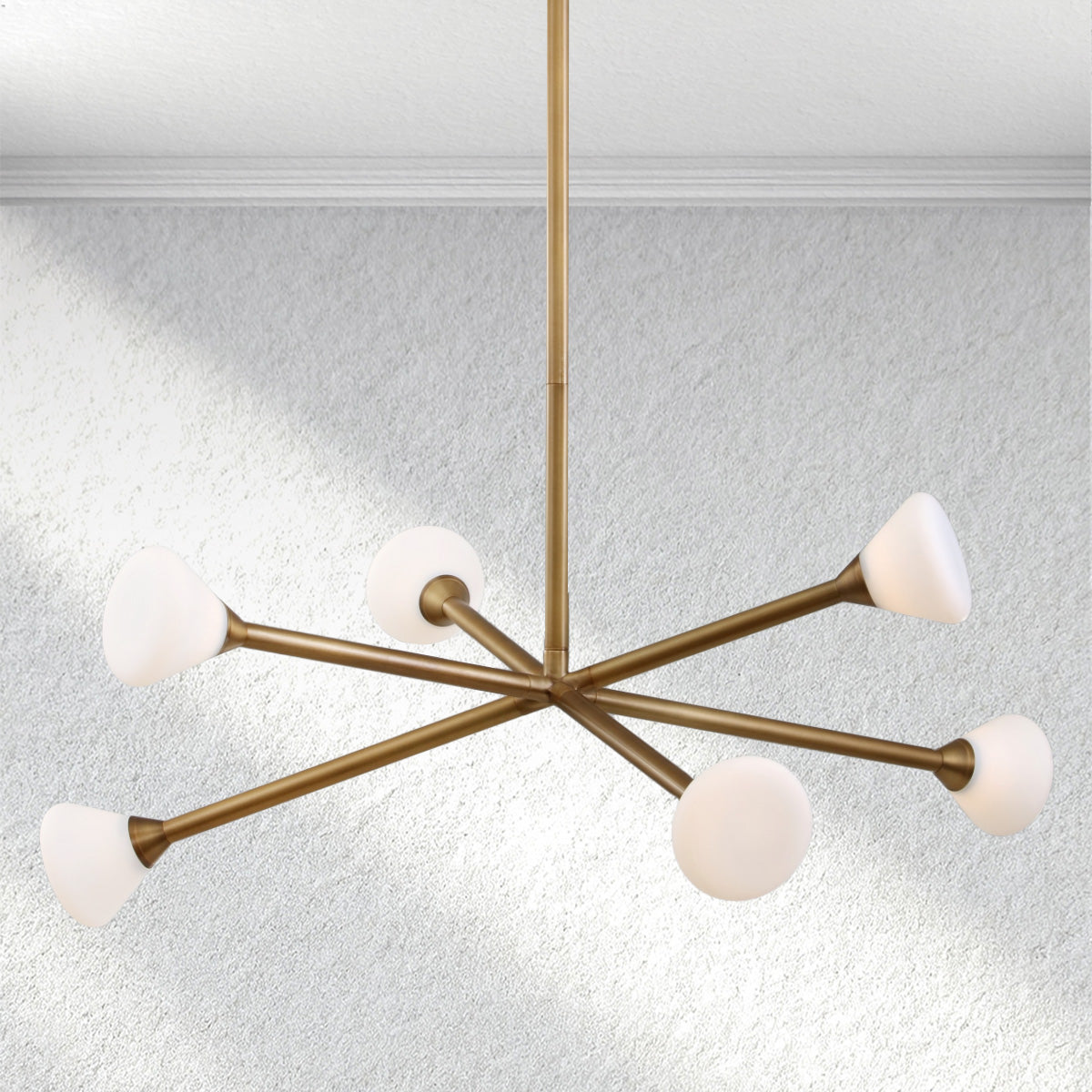 Opaline Sputnik Chandelier