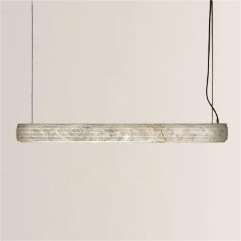 Alabaster Roll Chandelier