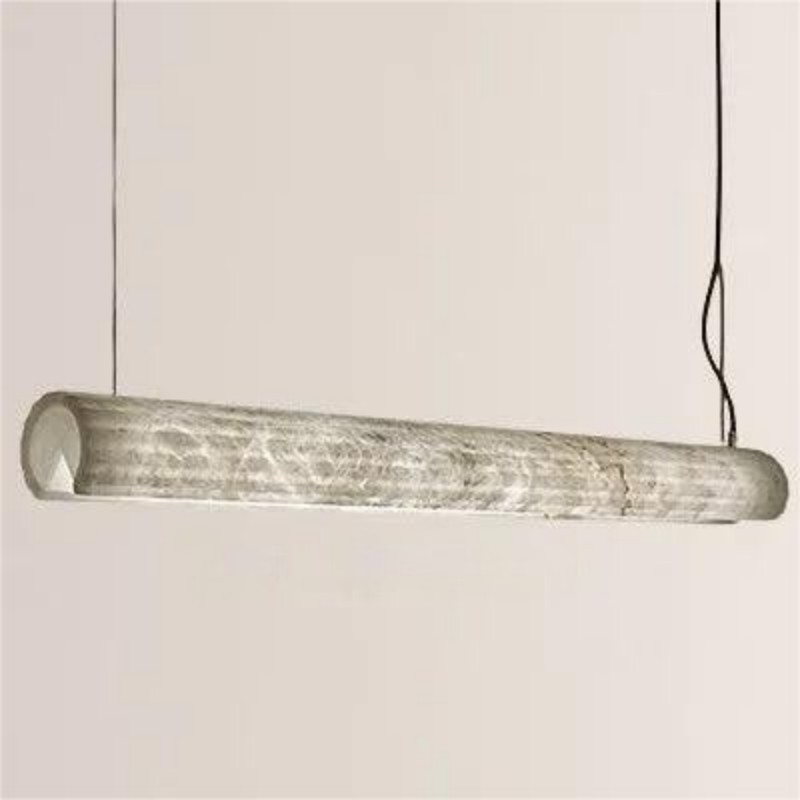 Alabaster Roll Chandelier