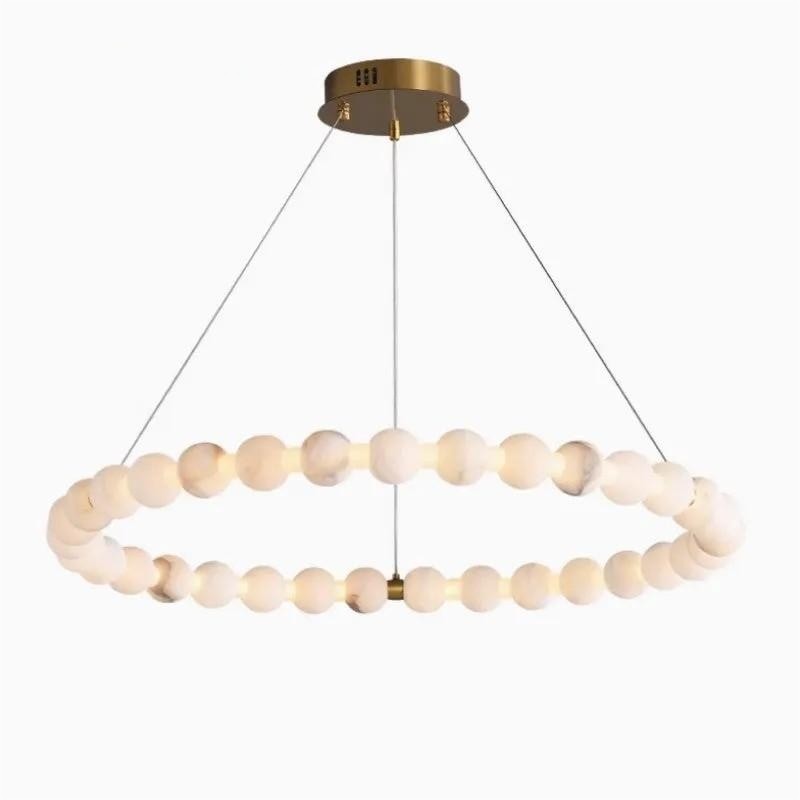 Alabaster Veritas Chandelier
