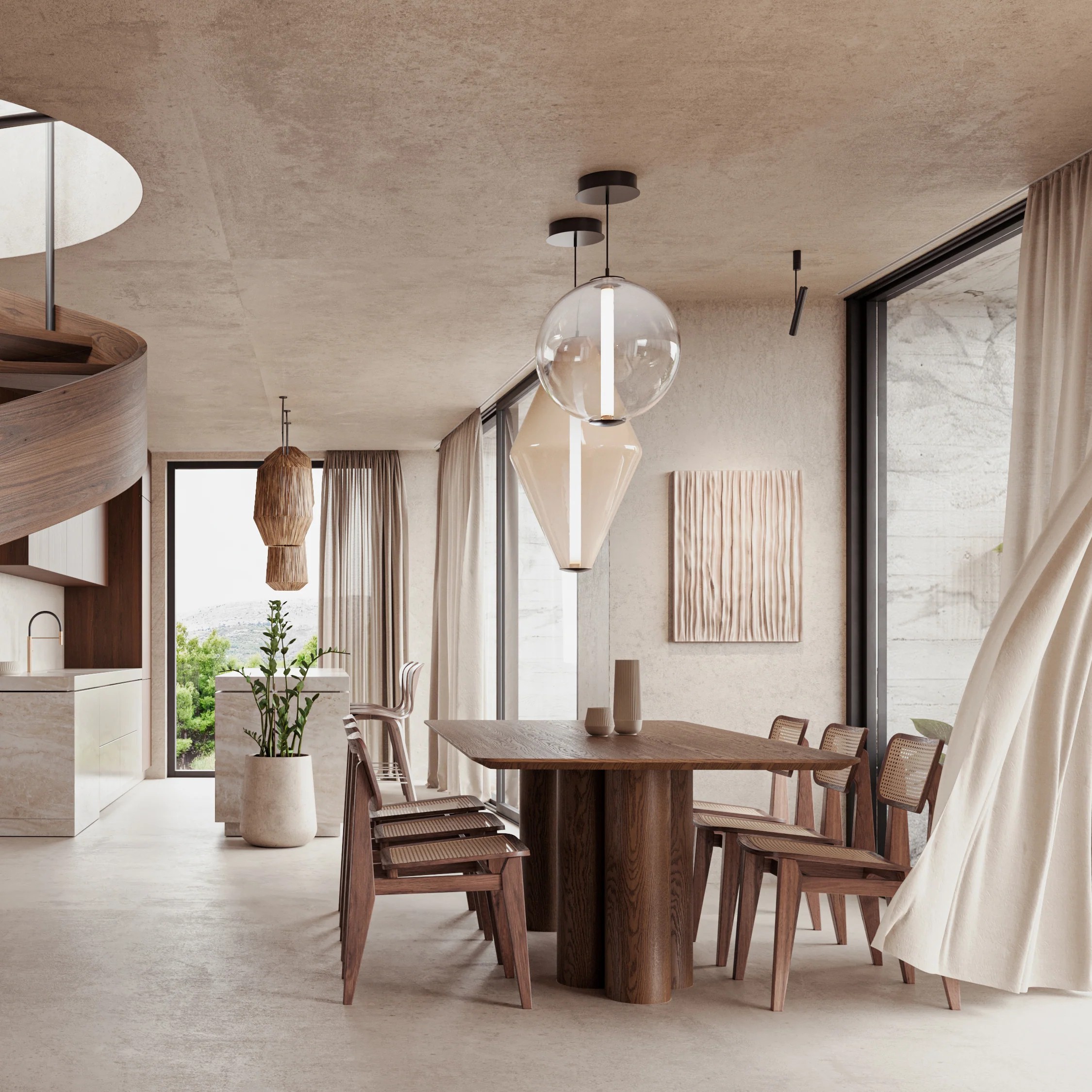 Buoy Cone LED Pendant Light