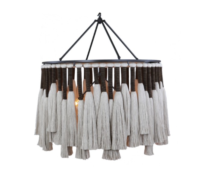 Dawnel Tassel Chandelier 