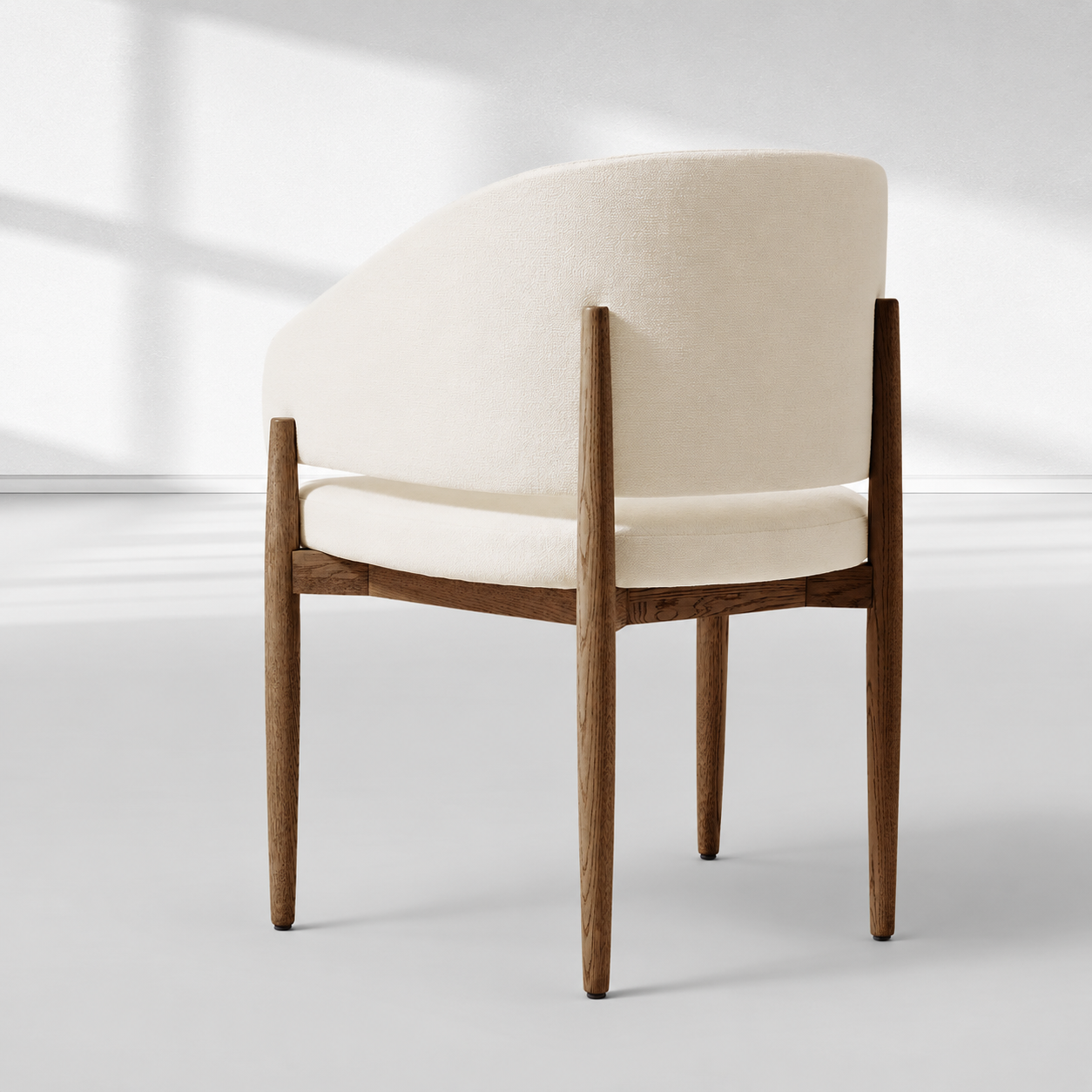 Eva Fabric Dining Armchair