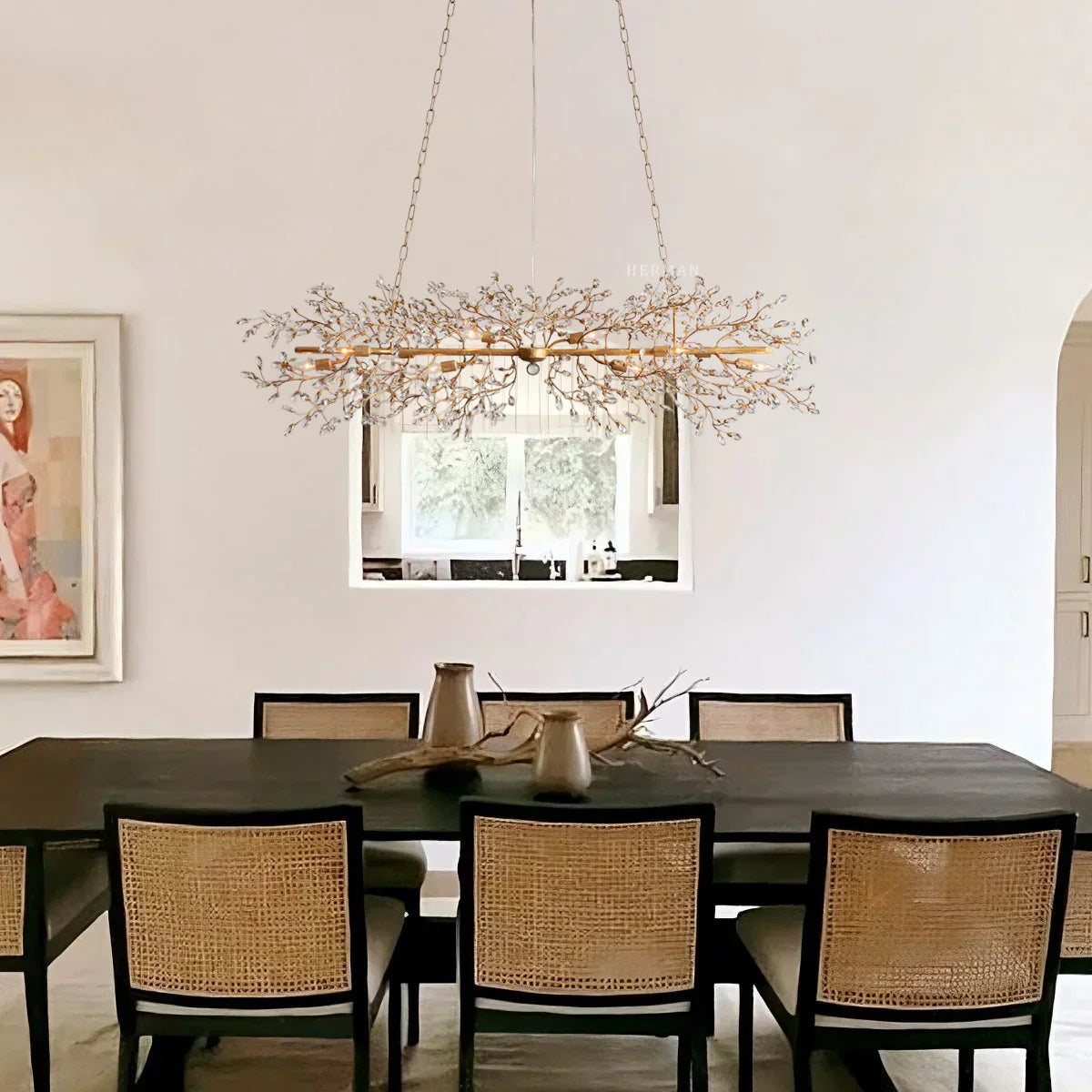 Fiore Linear Chandelier - thebelacan