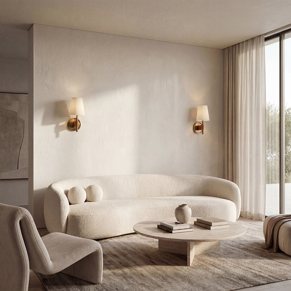 Havyn Leather Wall Sconce