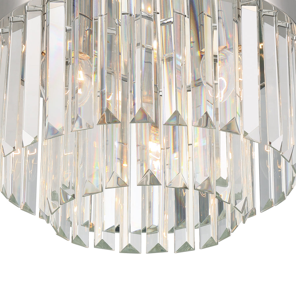 Hayes 4 Light 16" Flush Ceiling Light - thebelacan