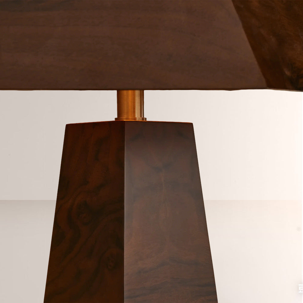 Hilrom Solid Wood Table Lamp