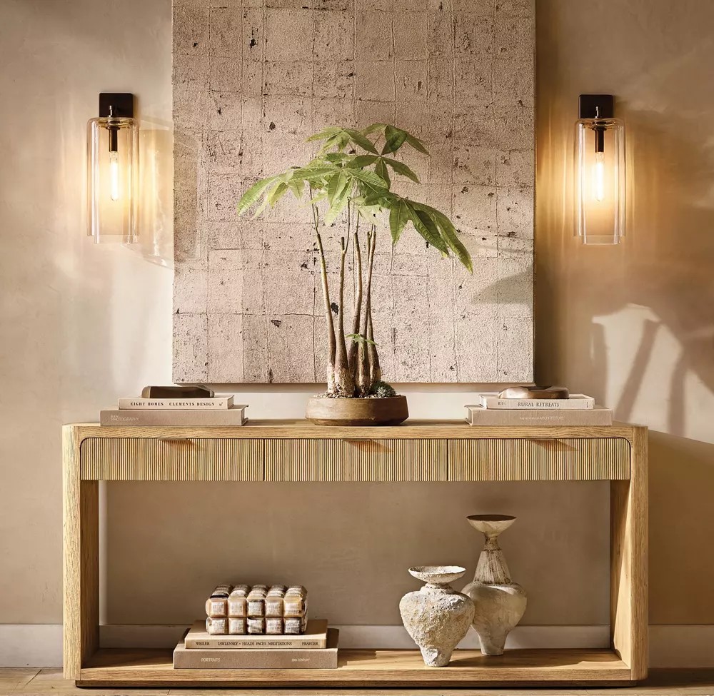 Lacour Double Layer Glass Wall Sconce