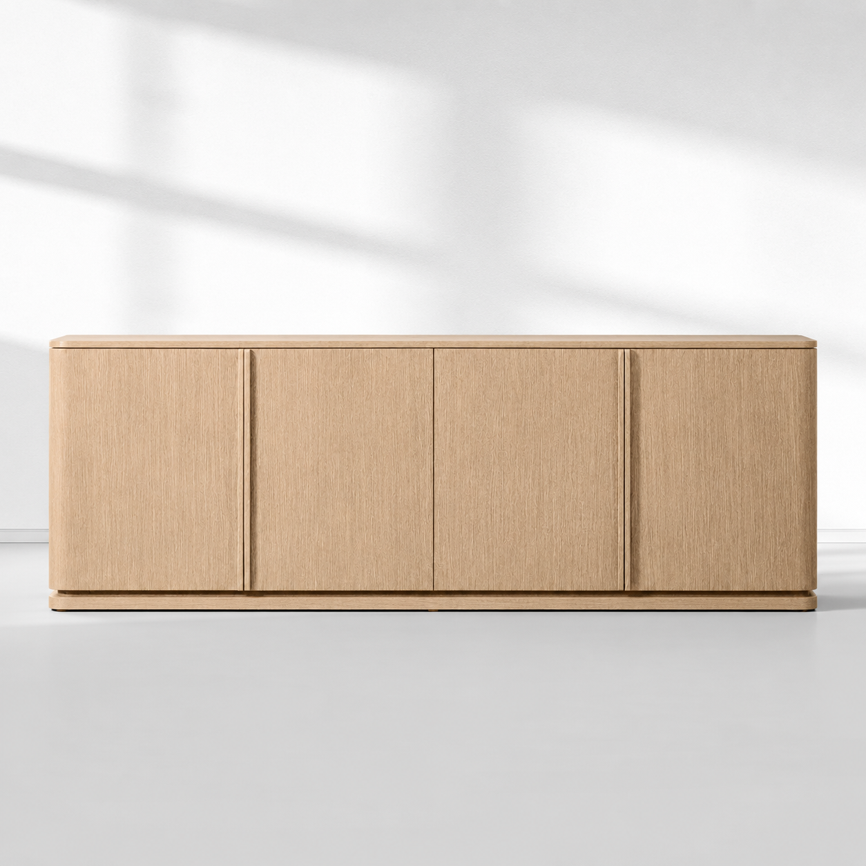 Lumi Solid Wood Media Console