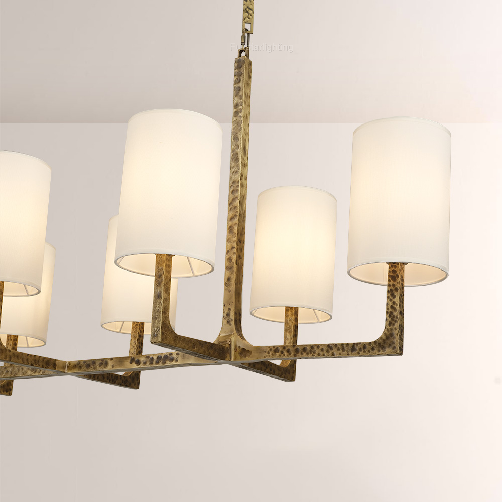 Wright Linear Chandelier 54"L 72"L