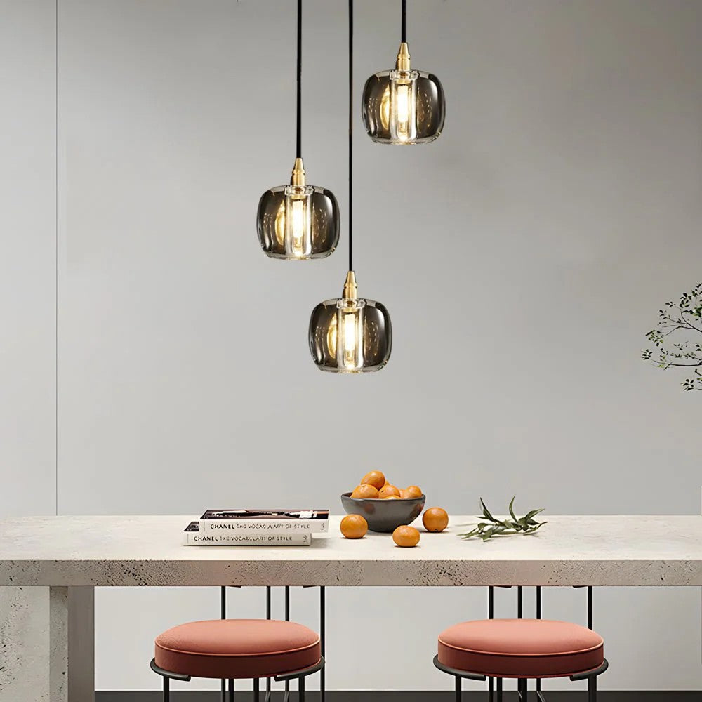 Tall Spiral Crystal Chandelier for Staircase